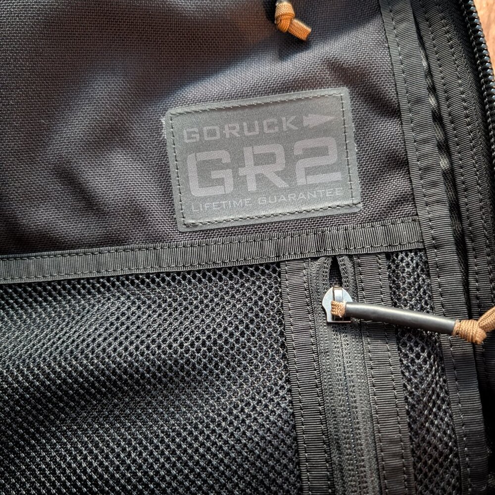 GORUCK GR2 34L 1000D Cordura (2020 Model) – Black + Bonus Water Bottle Pocket - Picture 4 of 9